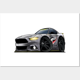Ford Mustang Posters and Art